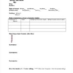 4Th Grade Book Report Template