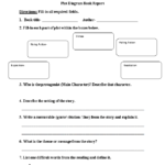 4Th Grade Book Report Template