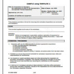 Annual Health And Safety Report Template