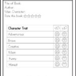 Character Report Card Template