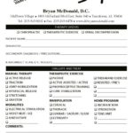 Chiropractic X Ray Report Template