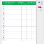 Daily Activity Report Template