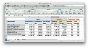 Earned Value Report Template (1) - PROFESSIONAL TEMPLATES ...