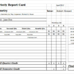 Homeschool Report Card Template