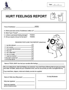 Hurt Feelings Report Template (14) PROFESSIONAL TEMPLATES Hurt Feelings Report Template (14) PROFESSIONAL TEMPLATES