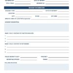 Incident Report Log Template