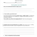 Lab Report Template Middle School