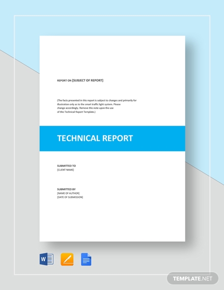 Latex Technical Report Template