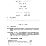 Latex Technical Report Template