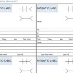 Med Surg Report Sheet Templates