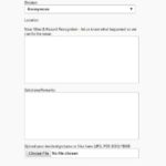 Near Miss Incident Report Template