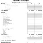 Non Profit Treasurer Report Template