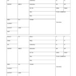 Nurse Shift Report Sheet Template