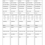 Nursing Report Sheet Template