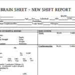 Nursing Shift Report Template