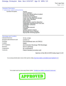 Operative Report Template (1) - PROFESSIONAL TEMPLATES | PROFESSIONAL ...