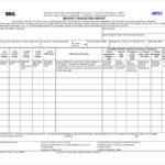 Production Status Report Template