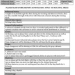 Rehearsal Report Template