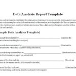 Safety Analysis Report Template