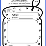 Sandwich Book Report Template