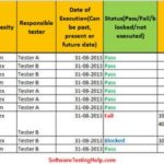 Software Testing Weekly Status Report Template