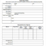 Student Progress Report Template