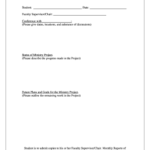 Student Progress Report Template