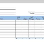 Air Balance Report Template