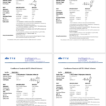 Certificate Of Analysis Template