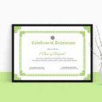 Certificate Of Authenticity Template