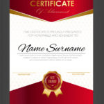 Certificate Template Size