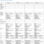 Charge Nurse Report Sheet Template