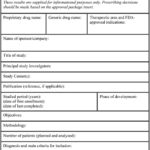 Clinical Trial Report Template