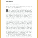 College Book Report Template