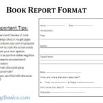 College Book Report Template