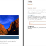 Cover Page For Report Template