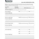 Crime Scene Report Template