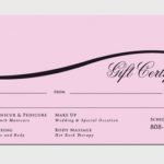 Custom Gift Certificate Template