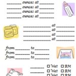 Daycare Infant Daily Report Template