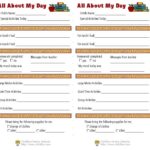 Daycare Infant Daily Report Template