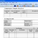 Defect Report Template Xls