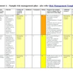 Enterprise Risk Management Report Template