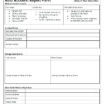 Equipment Fault Report Template