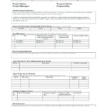 Executive Summary Project Status Report Template