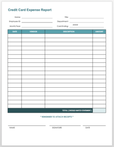 Expense Report Spreadsheet Template (3) - PROFESSIONAL TEMPLATES ...