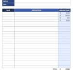 Expense Report Template Xls