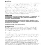 Focus Group Discussion Report Template