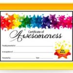 Free Kids Certificate Templates