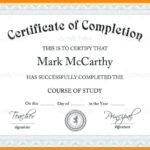 Ged Certificate Template