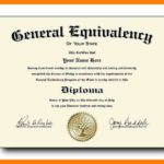 Ged Certificate Template